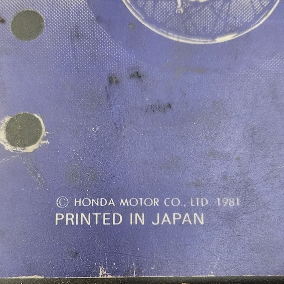 Honda Shop Manual '79 - '81 CB750's Retro - Picture 6 of 7